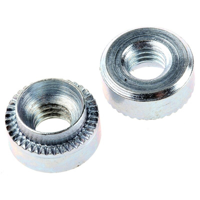 Hank Zinc plated & clear Passivated Steel Rivet Bush, M6