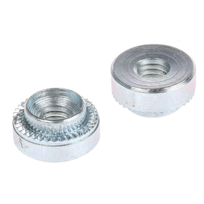 Hank Zinc plated & clear Passivated Steel Rivet Bush, M5