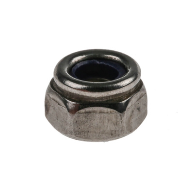 RS PRO, Plain Lock Nut, DIN 985, M4