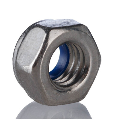 RS PRO, Plain Lock Nut, DIN 985, M5