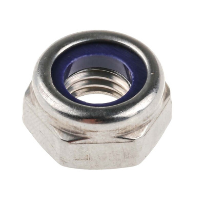 RS PRO, Plain Lock Nut, DIN 985, M10