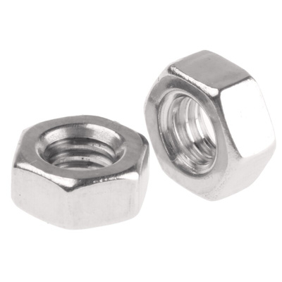 RS PRO Stainless Steel, Hex Nut, M3.5