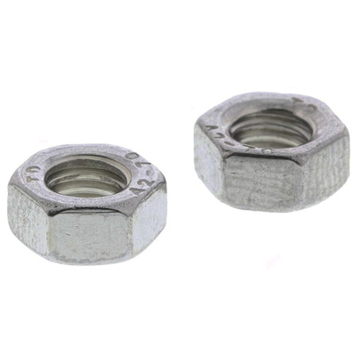 RS PRO Stainless Steel, Hex Nut, M5