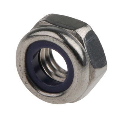 RS PRO, Plain Lock Nut, DIN 985, M6