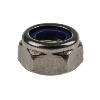 RS PRO, Plain Lock Nut, DIN 985, M10