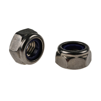 RS PRO, Plain Lock Nut, DIN 985, M10