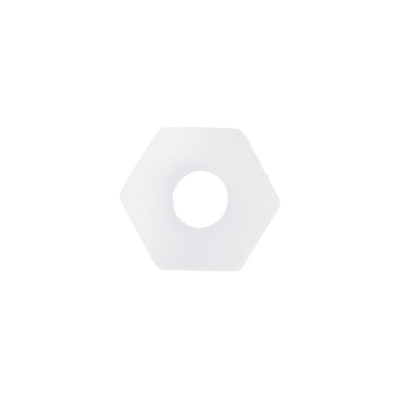 RS PRO, Plain Nylon Hex Nut, DIN 934, M2.5