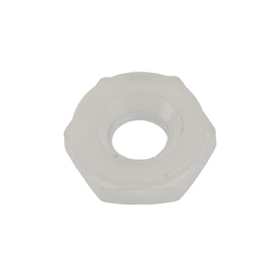 RS PRO, Plain Nylon Hex Nut, DIN 934, M2