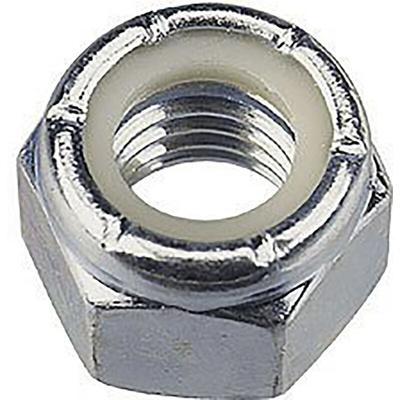 RS PRO Steel Lock Nut, 9/16-18in