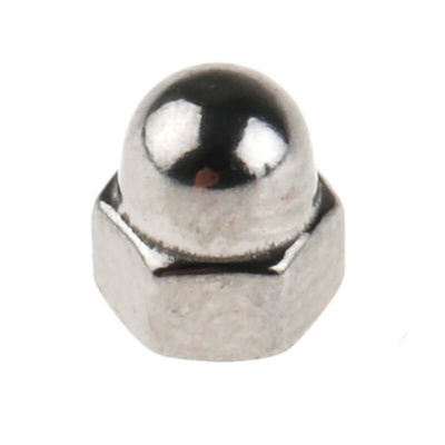RS PRO, Plain Stainless Steel Dome Nut, M3