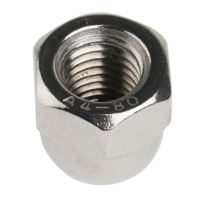 RS PRO, Plain Stainless Steel Dome Nut, M12