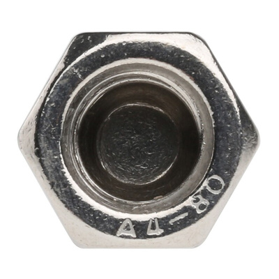 RS PRO, Plain Stainless Steel Dome Nut, M12