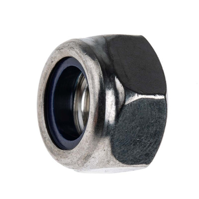RS PRO, Plain Lock Nut, DIN 985, M12
