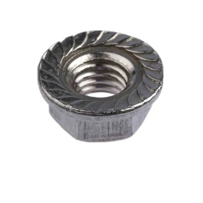 RS PRO, Plain Stainless Steel Flanged Hex Nut, DIN 6923, M5