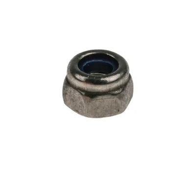 RS PRO, Plain Stainless Steel Hex Nut, DIN 985, M3
