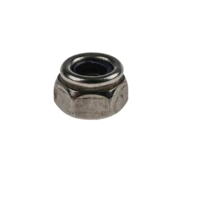 RS PRO, Plain Stainless Steel Locking Nut, M4