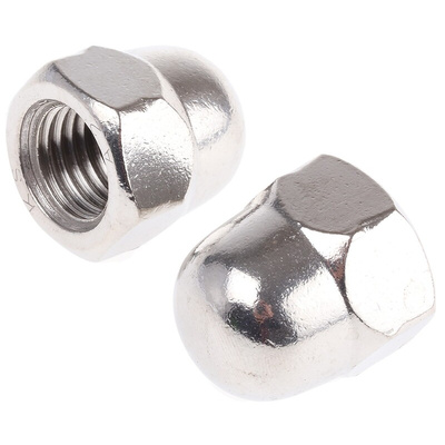 RS PRO, Plain Stainless Steel Dome Nut, M20