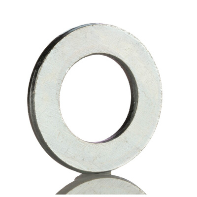 Bright Zinc Plated Steel Plain Washers, M16, DIN 125A
