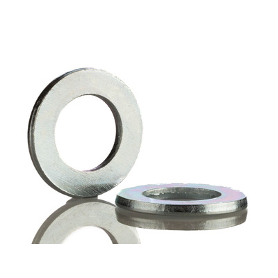 Bright Zinc Plated Steel Plain Washers, M16, DIN 125A