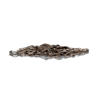 Copper Crinkle Locking & Anti-Vibration Washer, M3, BS 4463
