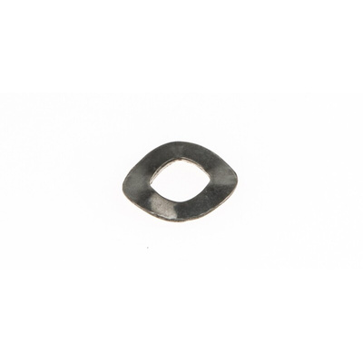 A2 304 Stainless Steel Crinkle Locking & Anti-Vibration Washer, M3, BS 4463