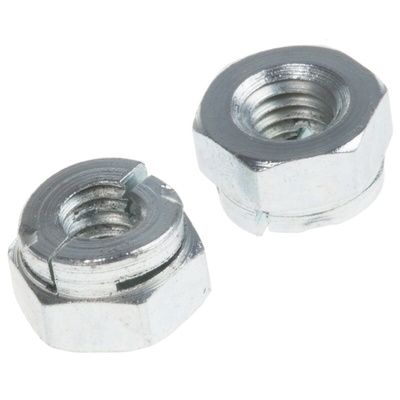 Aerotight, Bright Zinc Plated Steel Lock Nut, M3