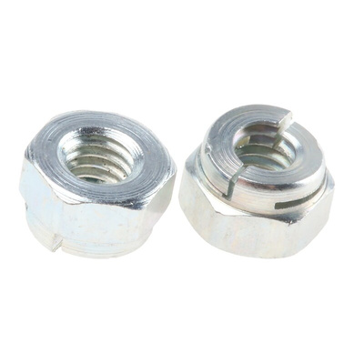 Aerotight, Bright Zinc Plated Steel Lock Nut, M4