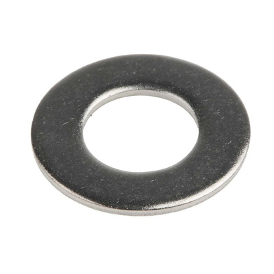 Stainless Steel Plain Washer, 1.25mm Thickness, M10 (Form B), A2 304