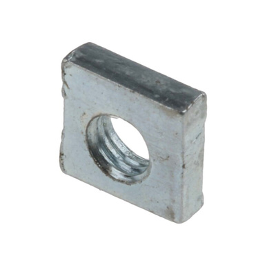 RS PRO M3 5.5mm Steel Square Nuts, Bright Zinc Plated Finish