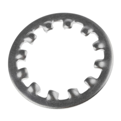 A2 304 Stainless Steel Internal Tooth Shakeproof Washer, M20, DIN 6797J