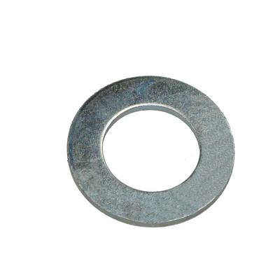 Bright Zinc Plated Steel Plain Washers, M24, BS 4320B