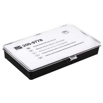 RS PRO Stainless Steel Hex Full Nuts Box, 1020 Pieces