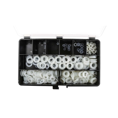 RS PRO 1600 piece Nylon Plain Washer Kit