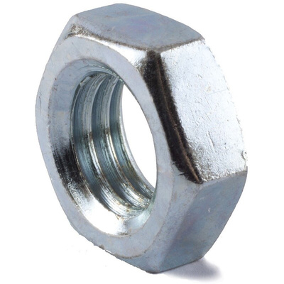 RS PRO Steel Lock Nut, 1/4-28in