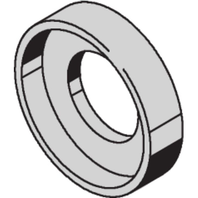 nVent SCHROFF 100 piece Plastic Plastic Washer Washers