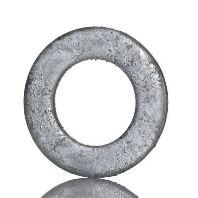Galvanised Steel Plain Washers, M24, DIN 125A