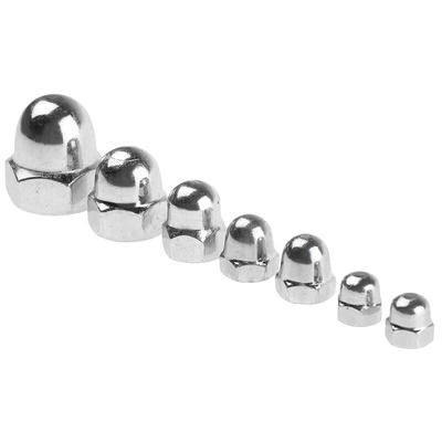 RS PRO Steel Dome Nuts Box, 315 Pieces