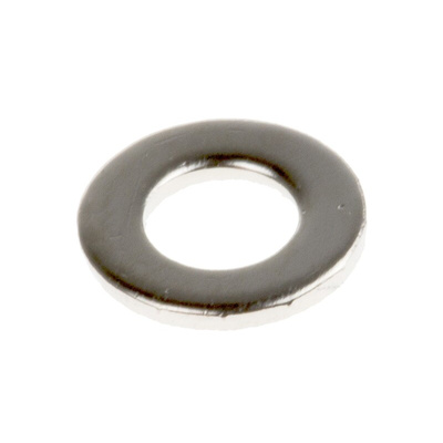 Nickel Plated Brass Plain Washers, 6BA, BS 3410