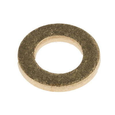 Brass Plain Washers, M6, DIN 125A