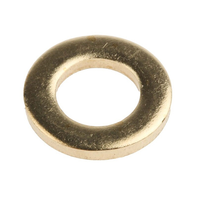Brass Plain Washers, M6, DIN 125A