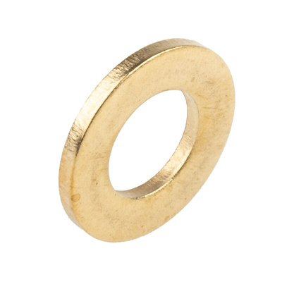 Brass Plain Washers, M10, DIN 125A