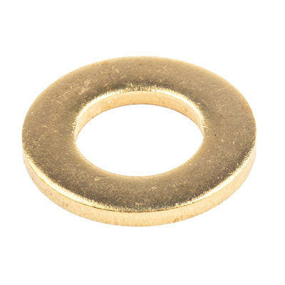 Brass Plain Washers, M10, DIN 125A