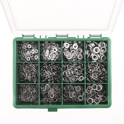 RS PRO 1500 piece Stainless Steel Internal Tooth, Plain, Spring Washers A4 316