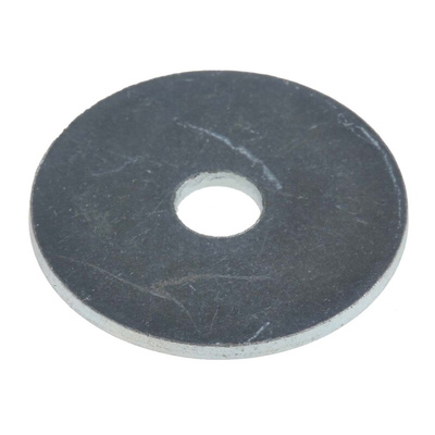 Bright Zinc Plated Steel Mudguard Washers, M5