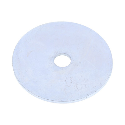 Bright Zinc Plated Steel Mudguard Washers, M6