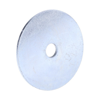 Bright Zinc Plated Steel Mudguard Washers, M6