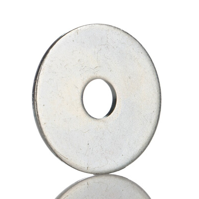 Bright Zinc Plated Steel Mudguard Washers, M6