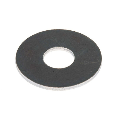 Bright Zinc Plated Steel Mudguard Washers, M8
