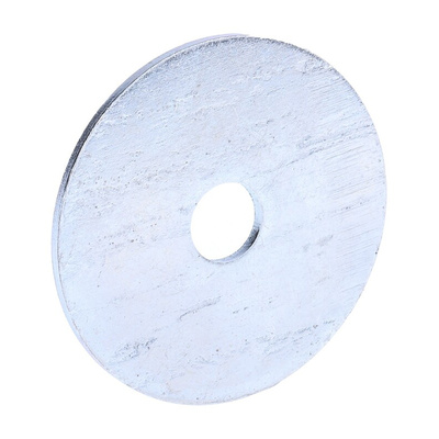 Bright Zinc Plated Steel Mudguard Washers, M10
