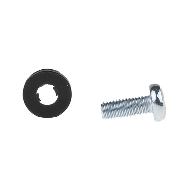RS PRO 2 piece Nylon 66 Domed Cap & Cup Washer Kit